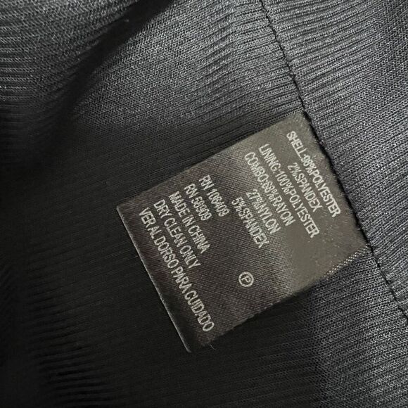 Banana Republic gray and black silk blend Houndstooth sheath dress with pockets - Picture 10 of 10